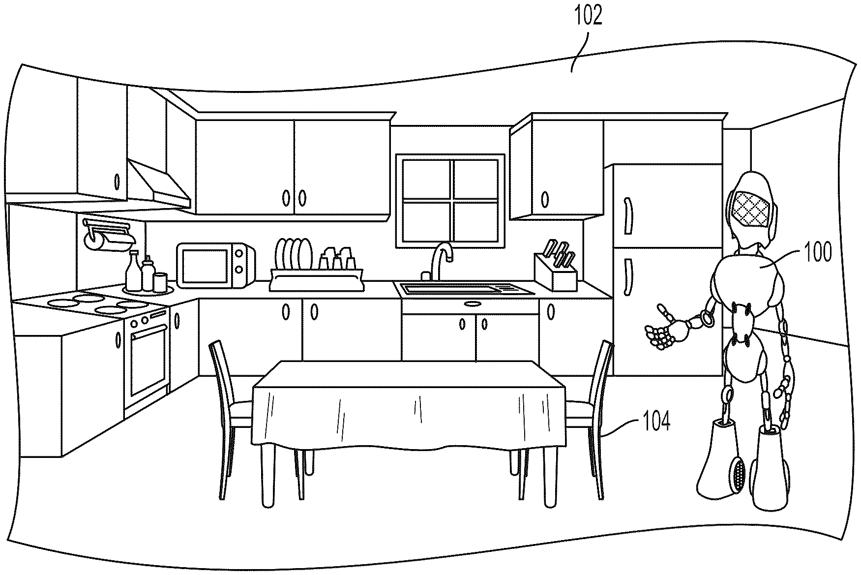 Fall detection and assistance drawing