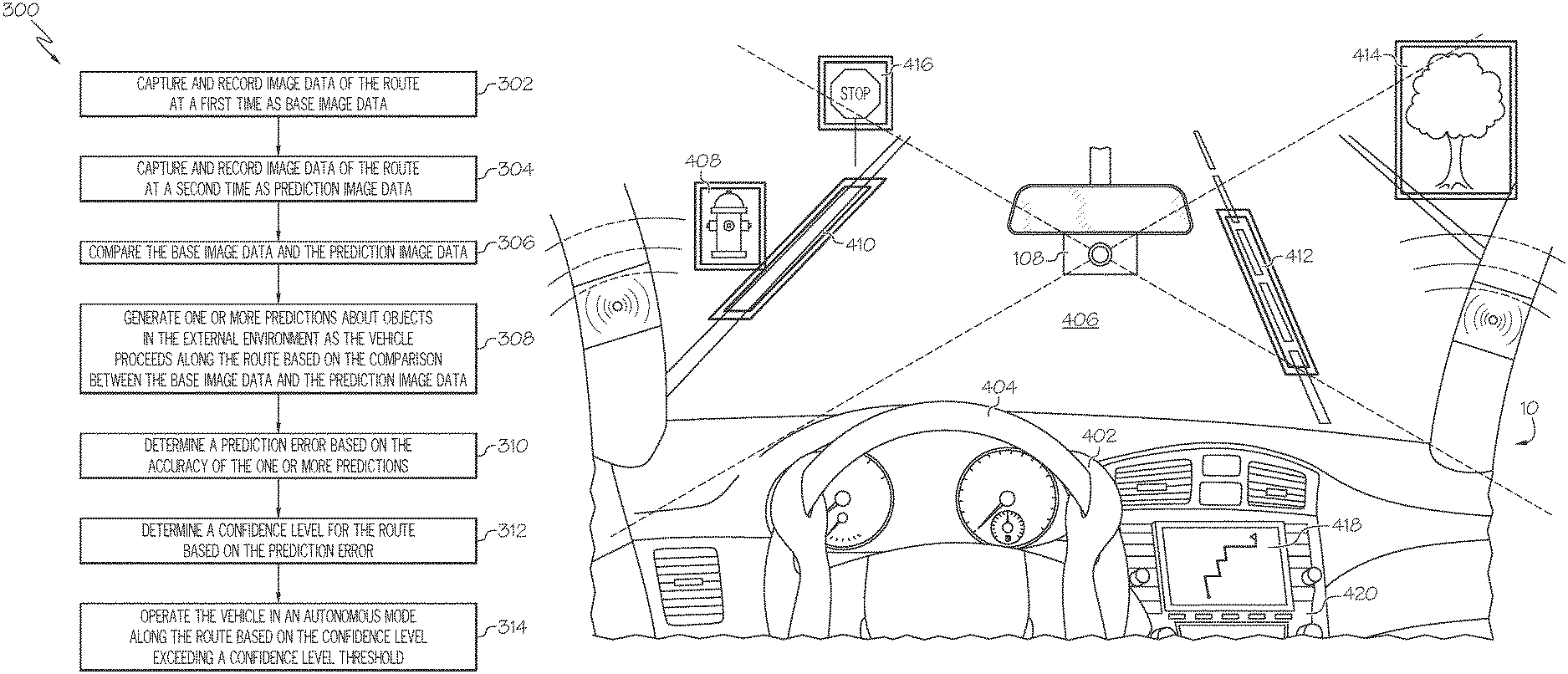 Systems and methods for training a vehicle to autonomously drive a route drawing